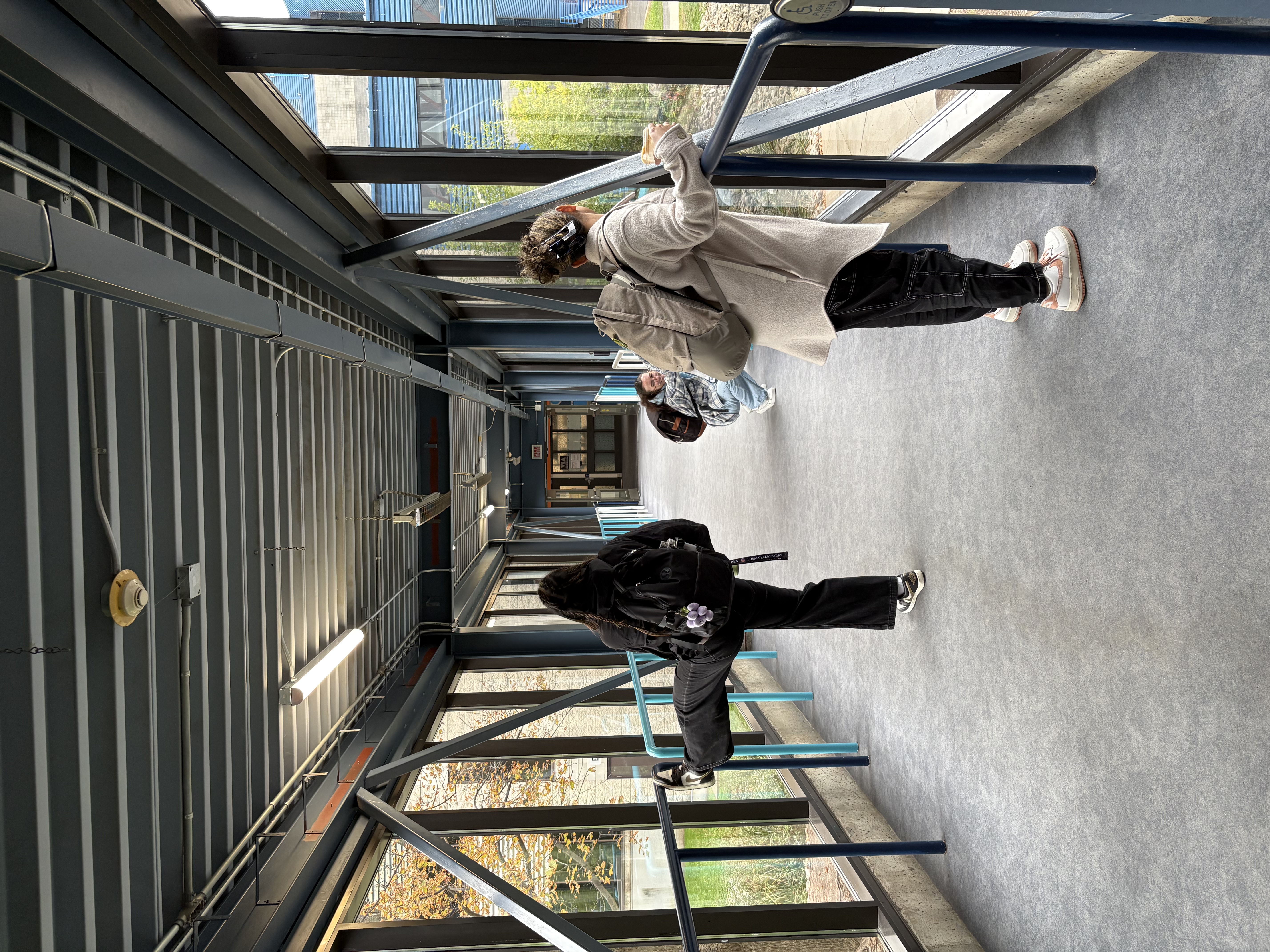 An image taken while exploring campus in a group and taking images.